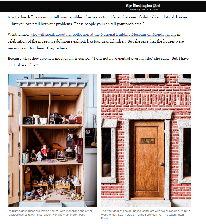 Washington Post Dollhouse  Screenshot